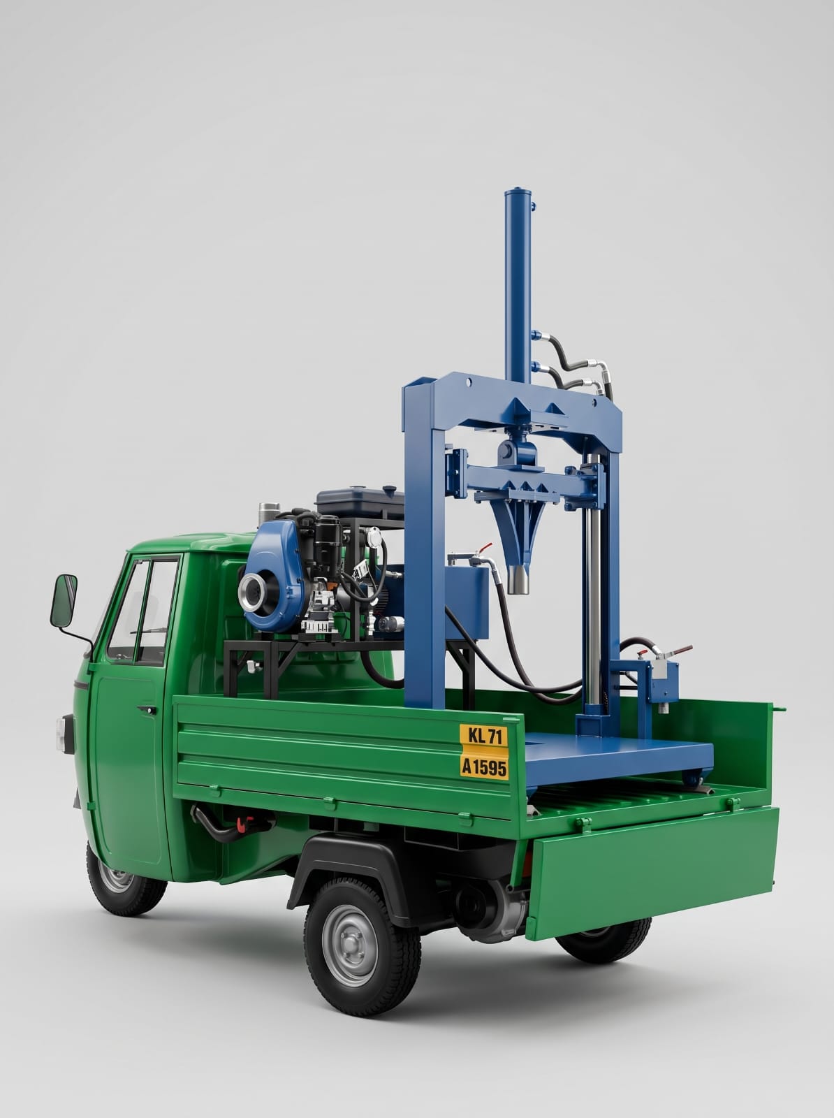 Vehicle Mounted Hydraulic Log Splitter — Heavy Duty